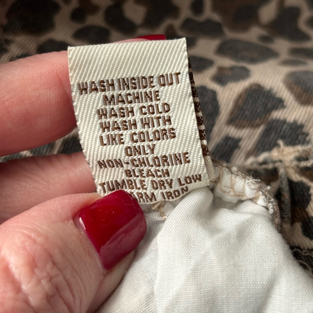 Leopard Print Stretch Wide-Leg Pants by Vintage Havana - Picture 11 of 11